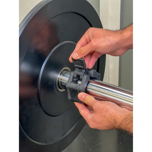 Olympic Barbell Clamps Collars Quick Release Pair Weight Clips for 2 inch Barbel - Picture 7 of 7